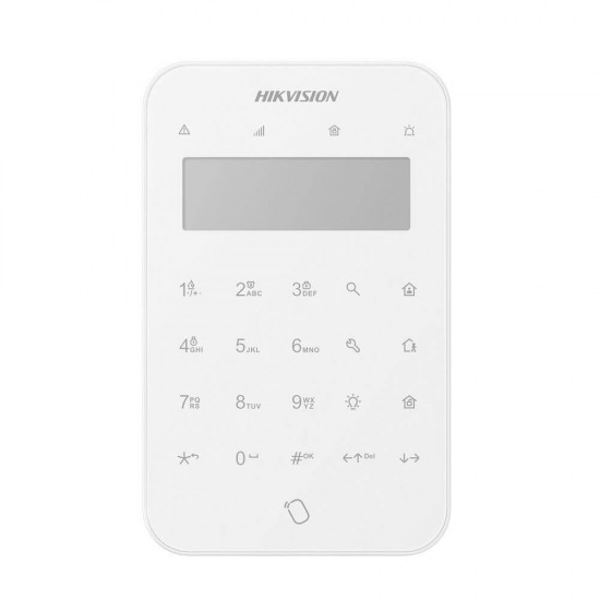 Hikvision DS-PK1-LT-WE Kablosuz LCD Keypad Tuş Takımı